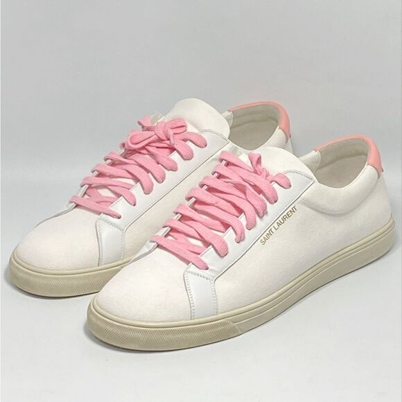 Saint Laurent Andy Low-Top Men’s Sneakers size 45/us size 12 - Picture 1 of 12
